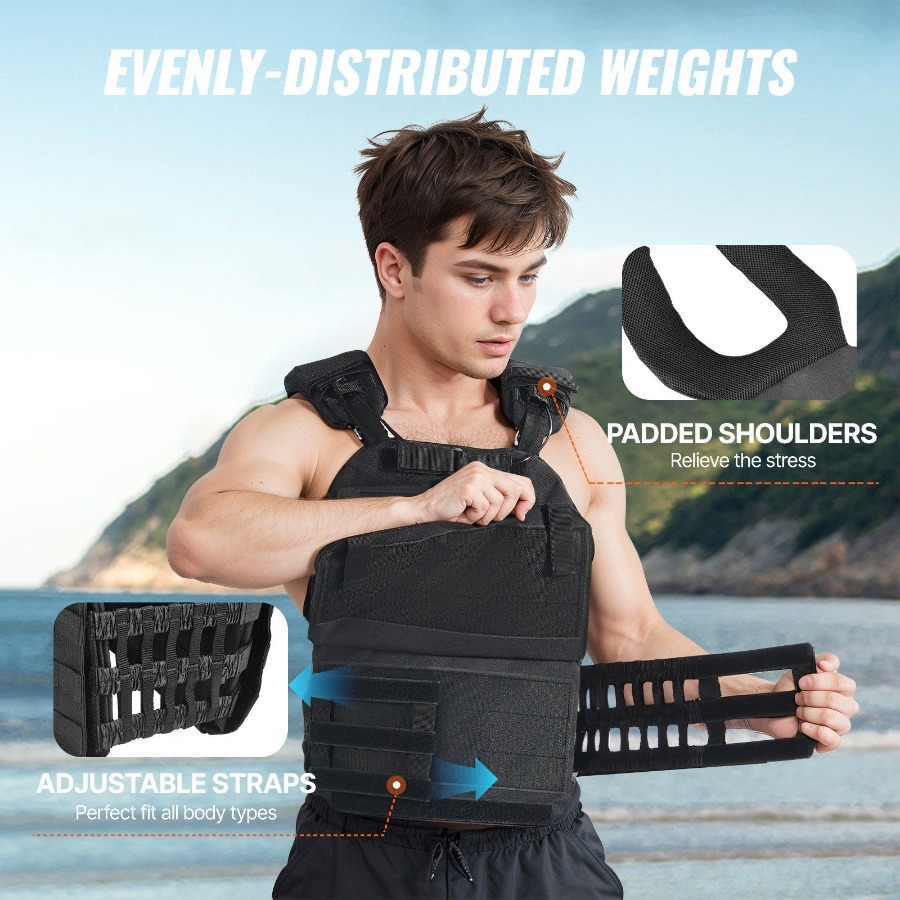 40lb Adjustable Weighted Vest  - Crossfit Weight Vest avis et prix