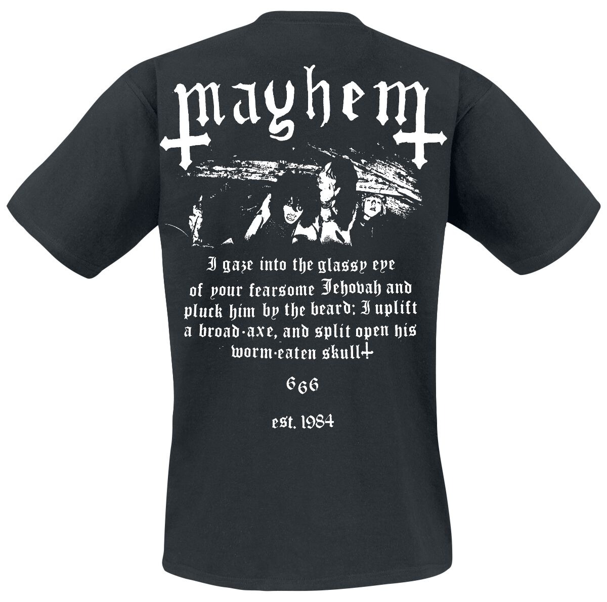 Mayhem Raw Black Metal Tee, Un - Crossfit Mayhem avis et prix