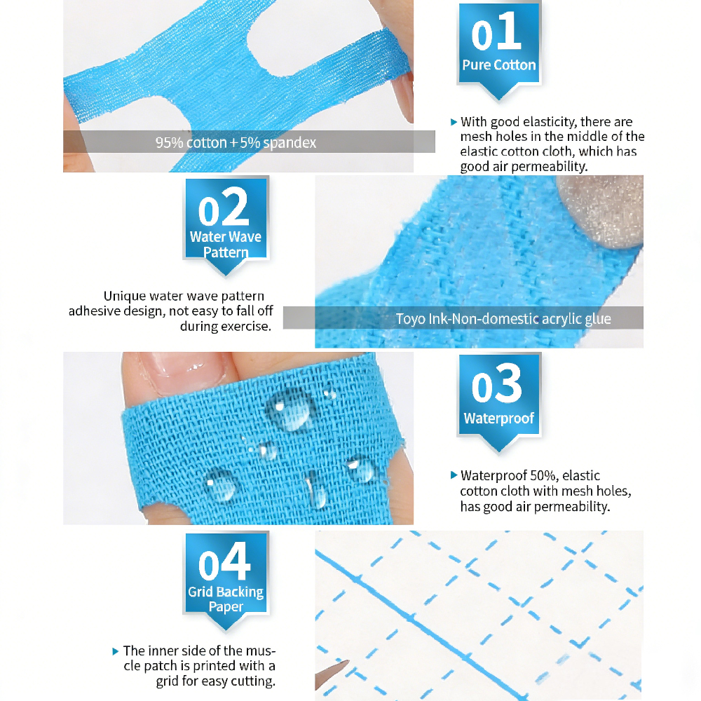 10PCS Kinesiology Tape for Fin - Finger Tape Athletic avis et prix