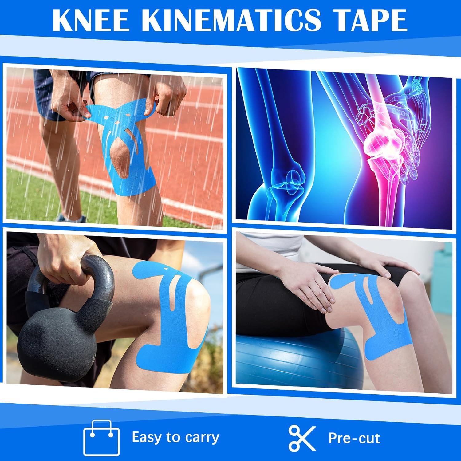 10PCS Precut Kinesiology Tape  - Finger Tape Athletic avis et prix