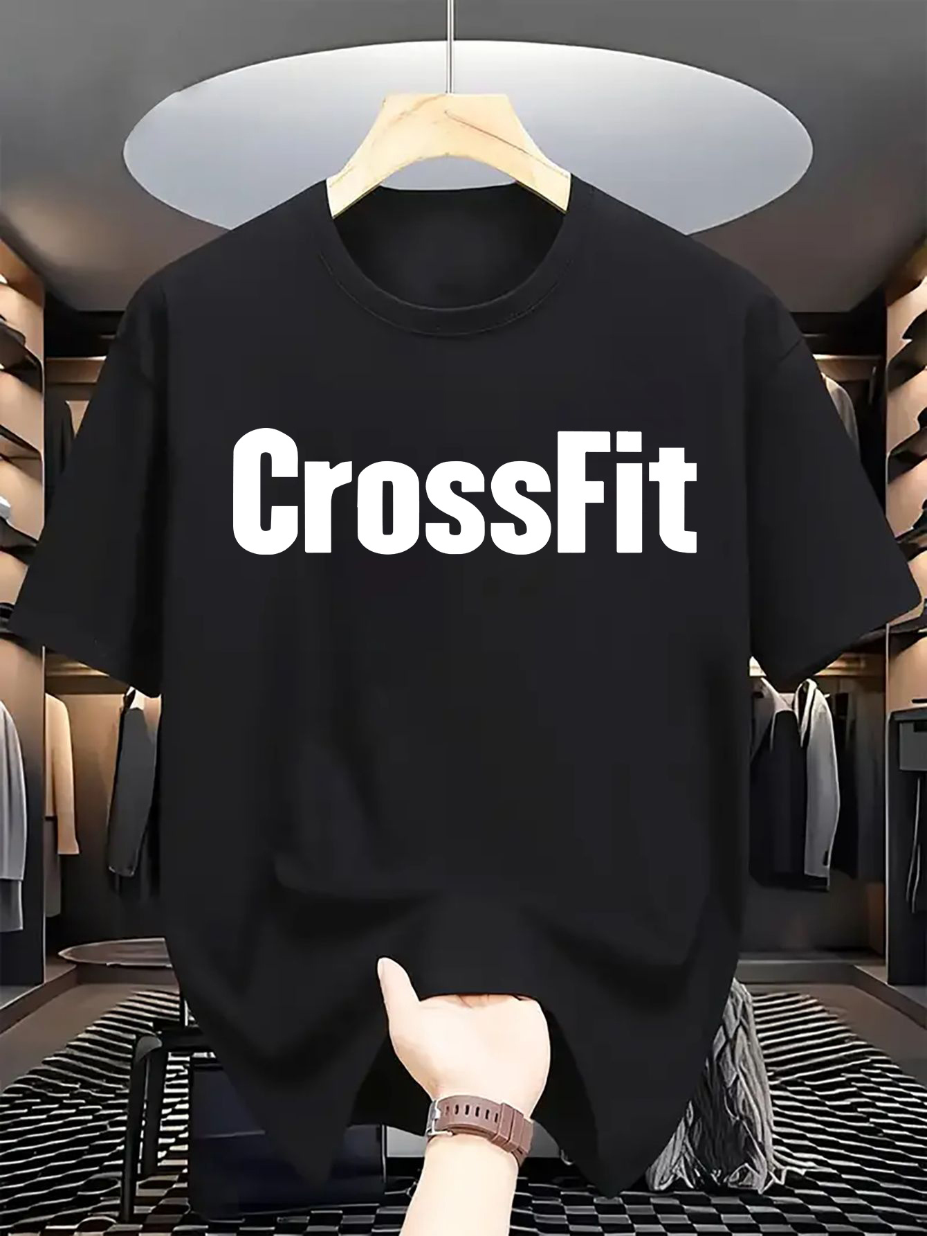 Men's Summer 100% Cotton Casua - Crossfit Mayhem avis et prix