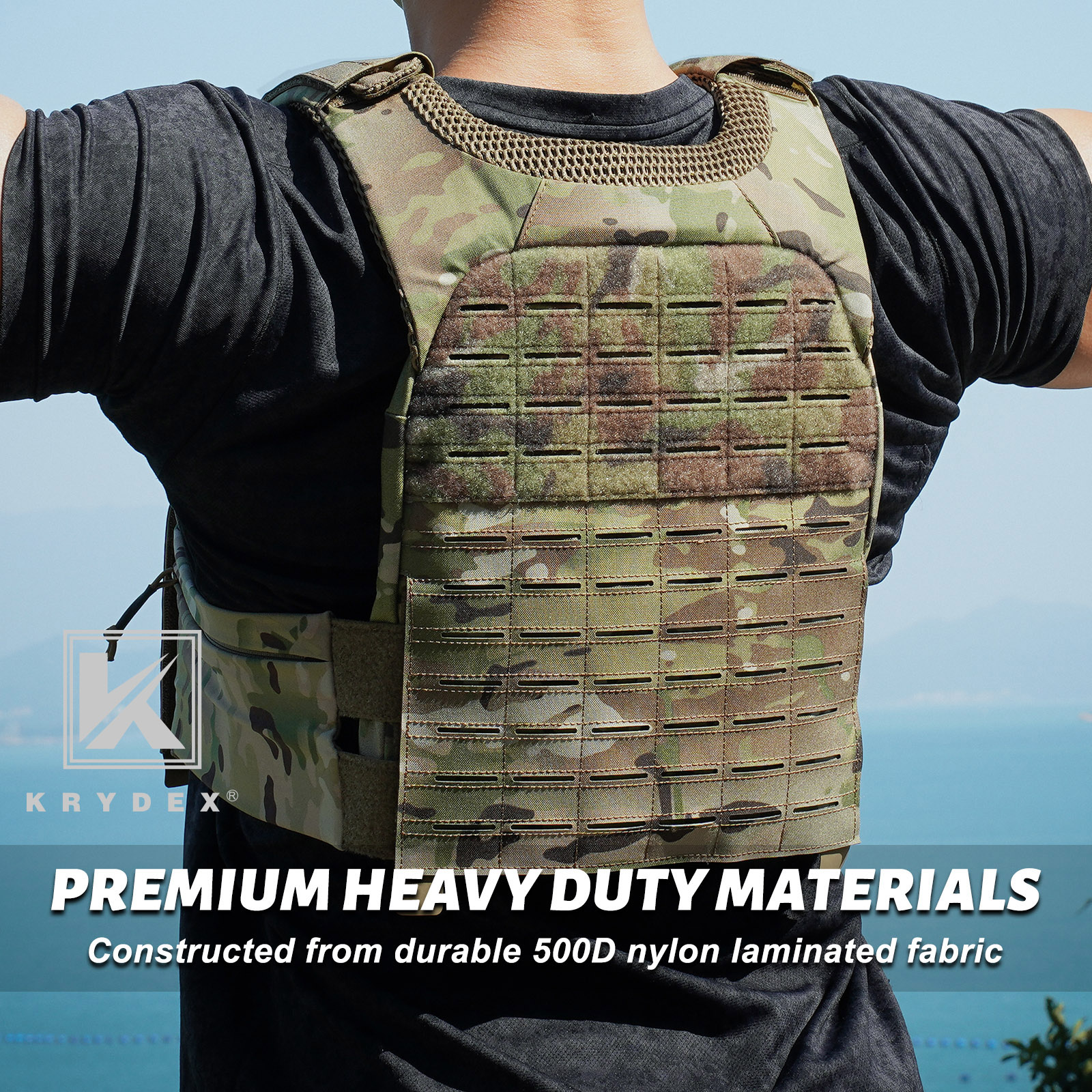 KRYDEX Laser MOLLE Tactical 30 - Crossfit Weight Vest avis et prix