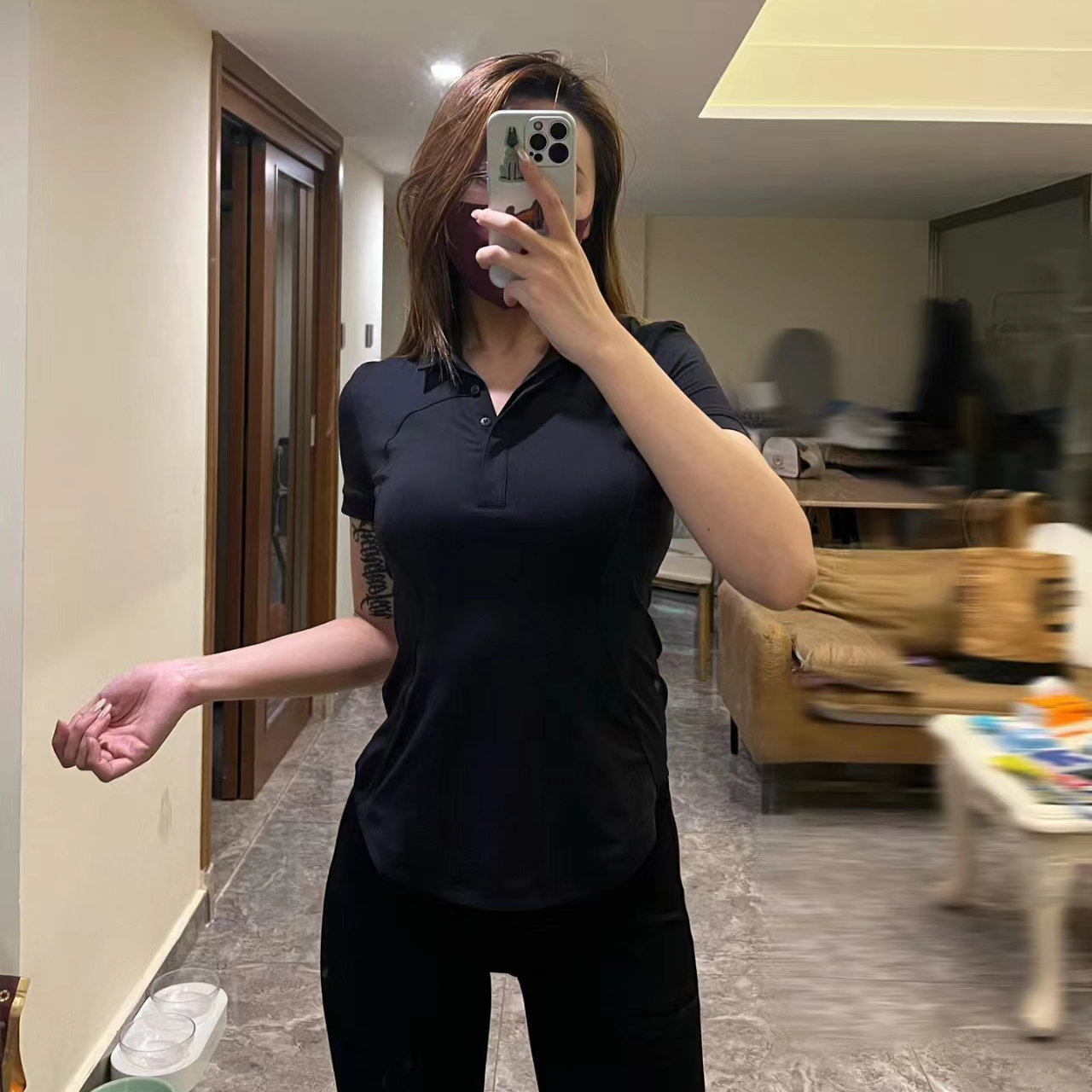 LULU FLORA Women's POLO shirt  - Crossfit G avis et prix