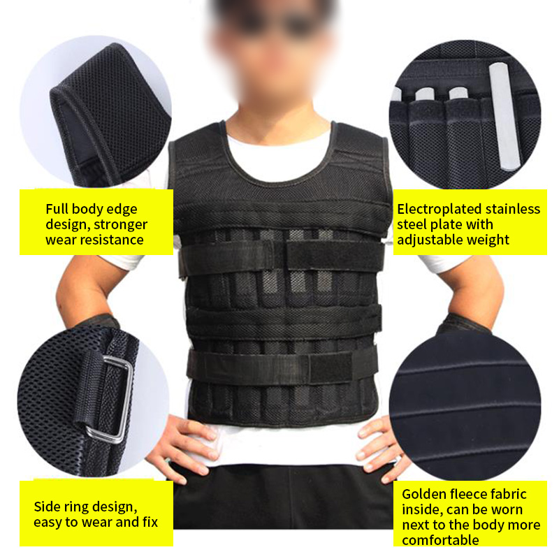 New 15/35KG Adjustable Loading - Crossfit Weight Vest avis et prix