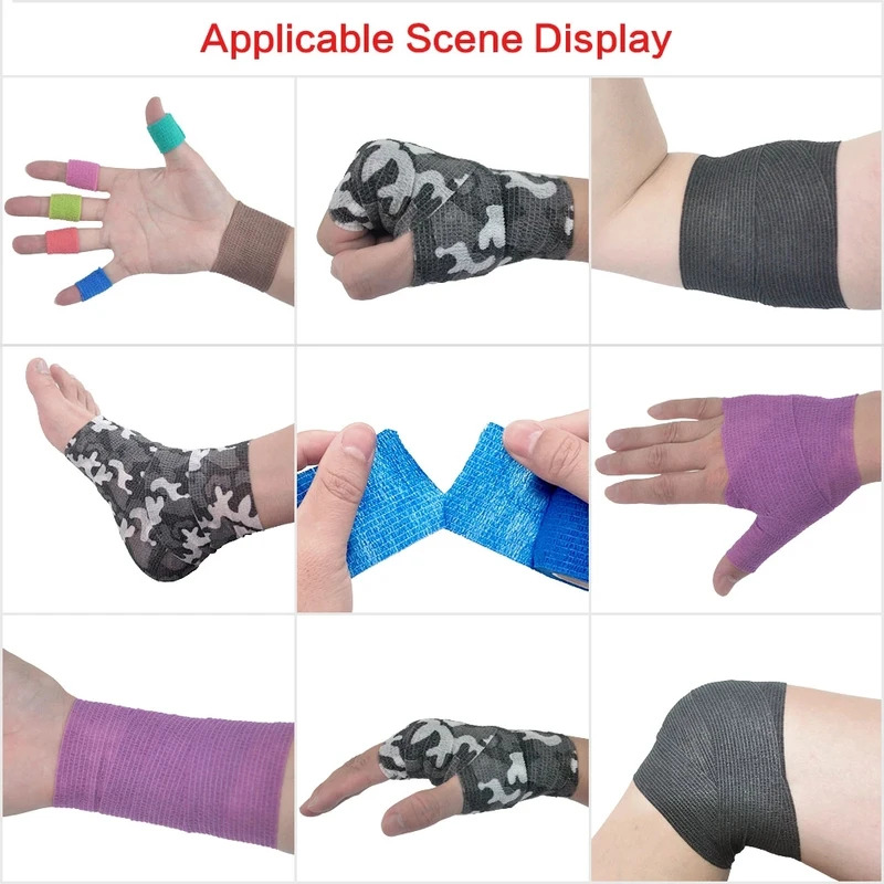 6/12pcs Colorful Sport Self Ad - Finger Tape Athletic avis et prix