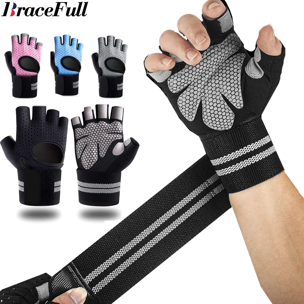 1Pair Half Finger Gym Fitness  - Crossfit Workout With Equipment avis et prix
